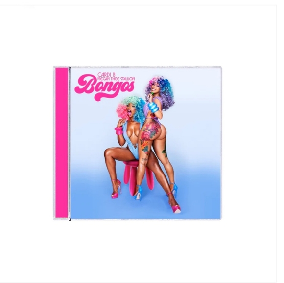 Cardi B x Megan Thee Stallion) Bongos" Limited Edition CD Single - Picture 5 of 13